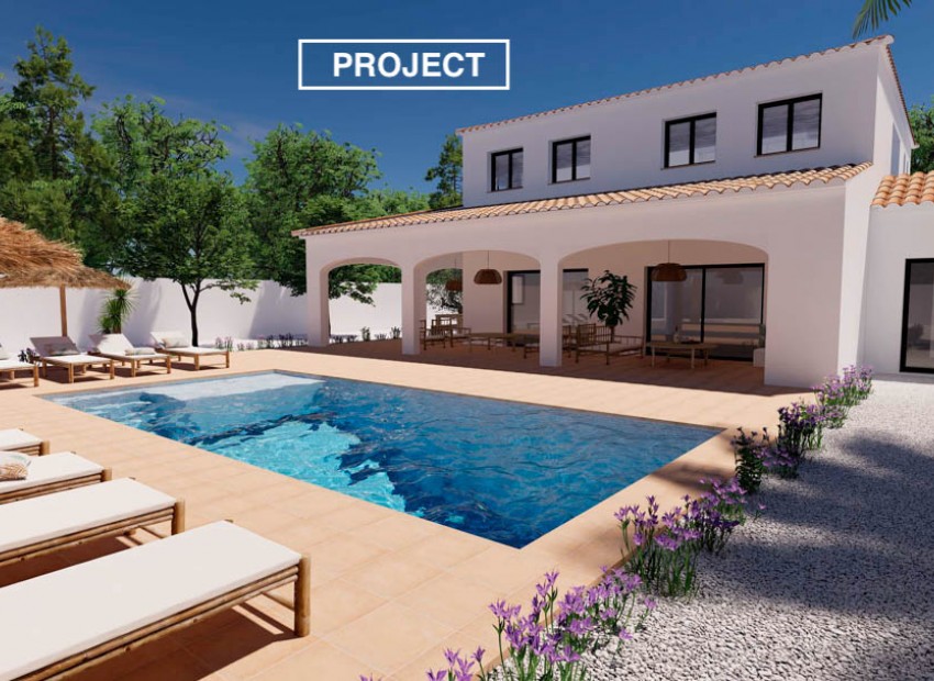 Nieuwbouw Woningen - Villa -
Moraira - La pinada