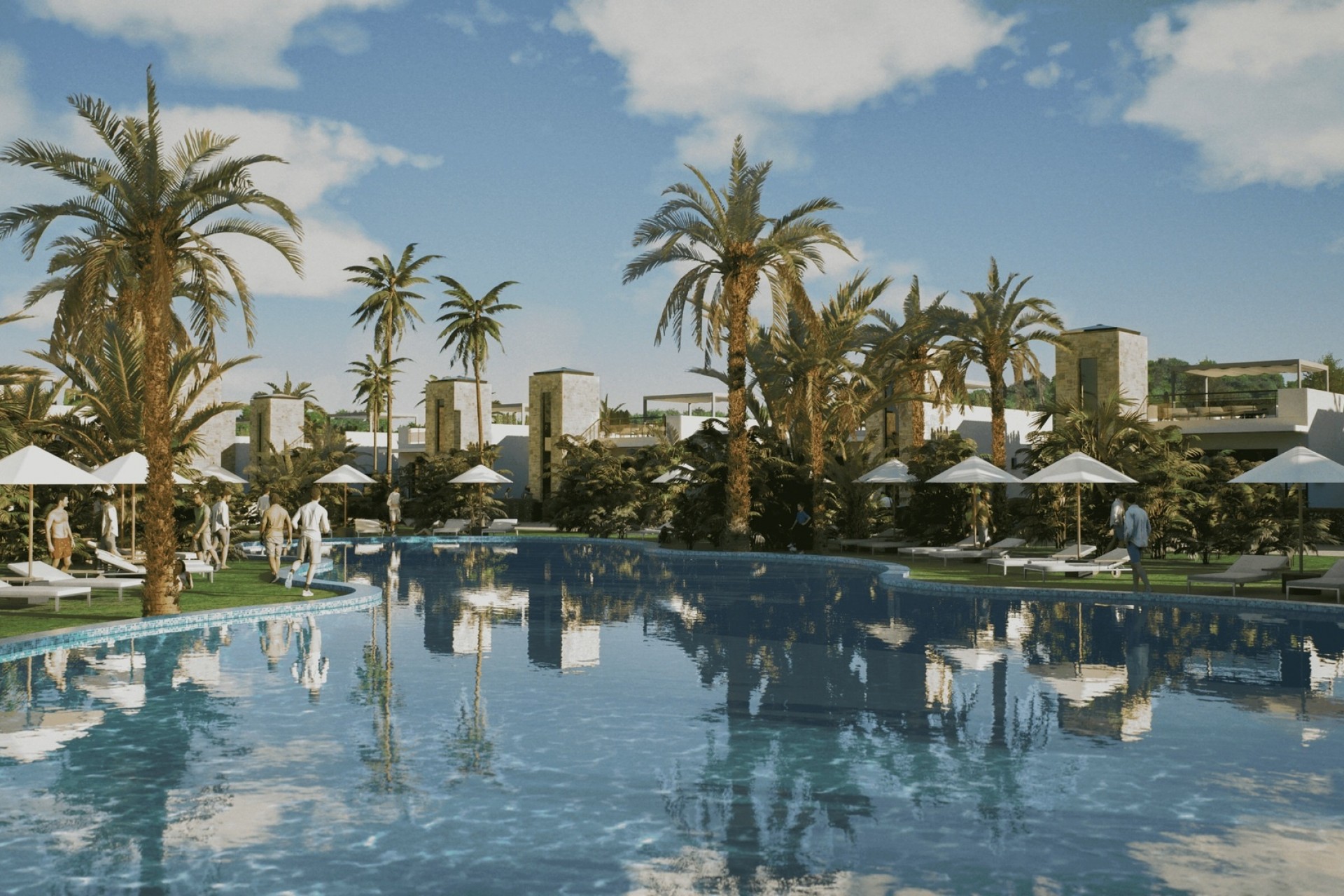 Nieuwbouw Woningen - Villa -
Murcia - Camposol Golf