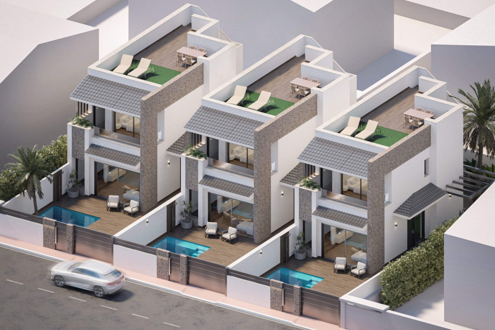 Nieuwbouw Woningen - Villa -
San Pedro del Pinatar - San Pedro del Pinatar pueblo