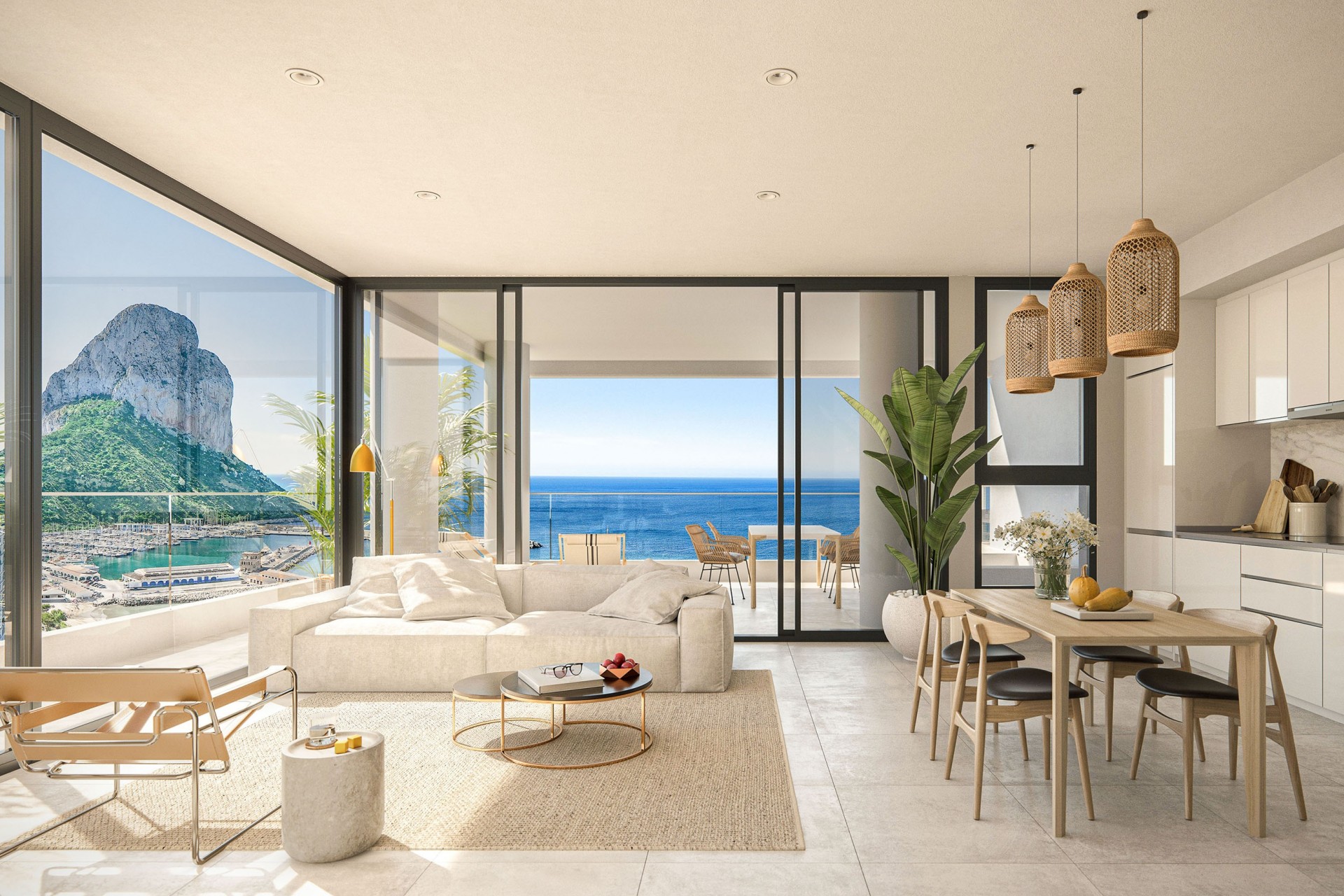 Nouvelle construction - Appartement -
Calpe / Calp - Playa Arenal - Bol