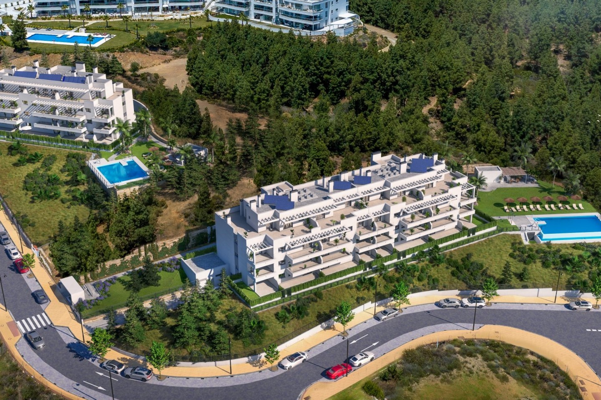 Nouvelle construction - Appartement -
Las Lagunas de Mijas
