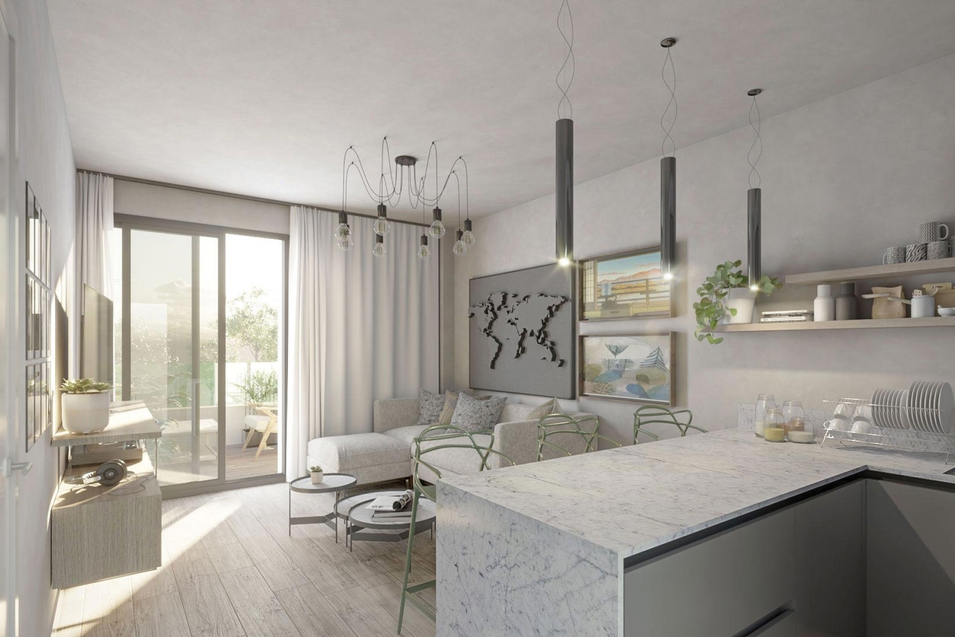 Nouvelle construction - Appartement -
Las Lagunas de Mijas