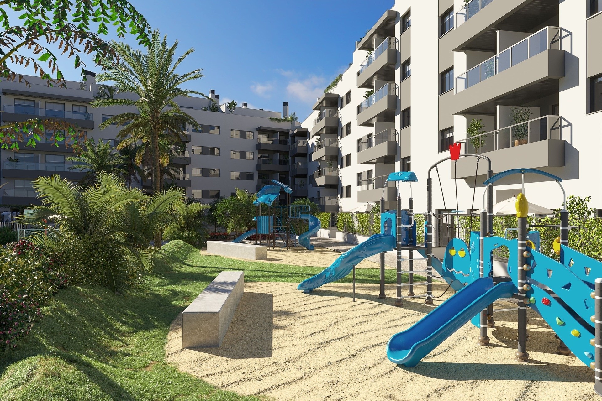 Nouvelle construction - Appartement -
Las Lagunas de Mijas