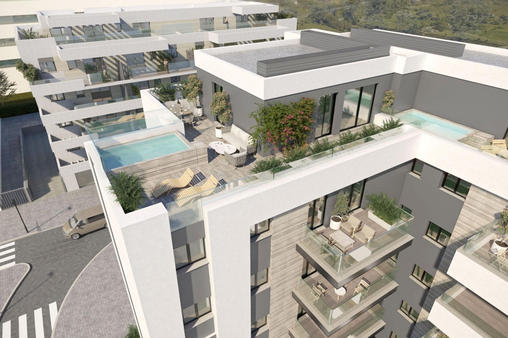 Nouvelle construction - Appartement -
Las Lagunas Mijas