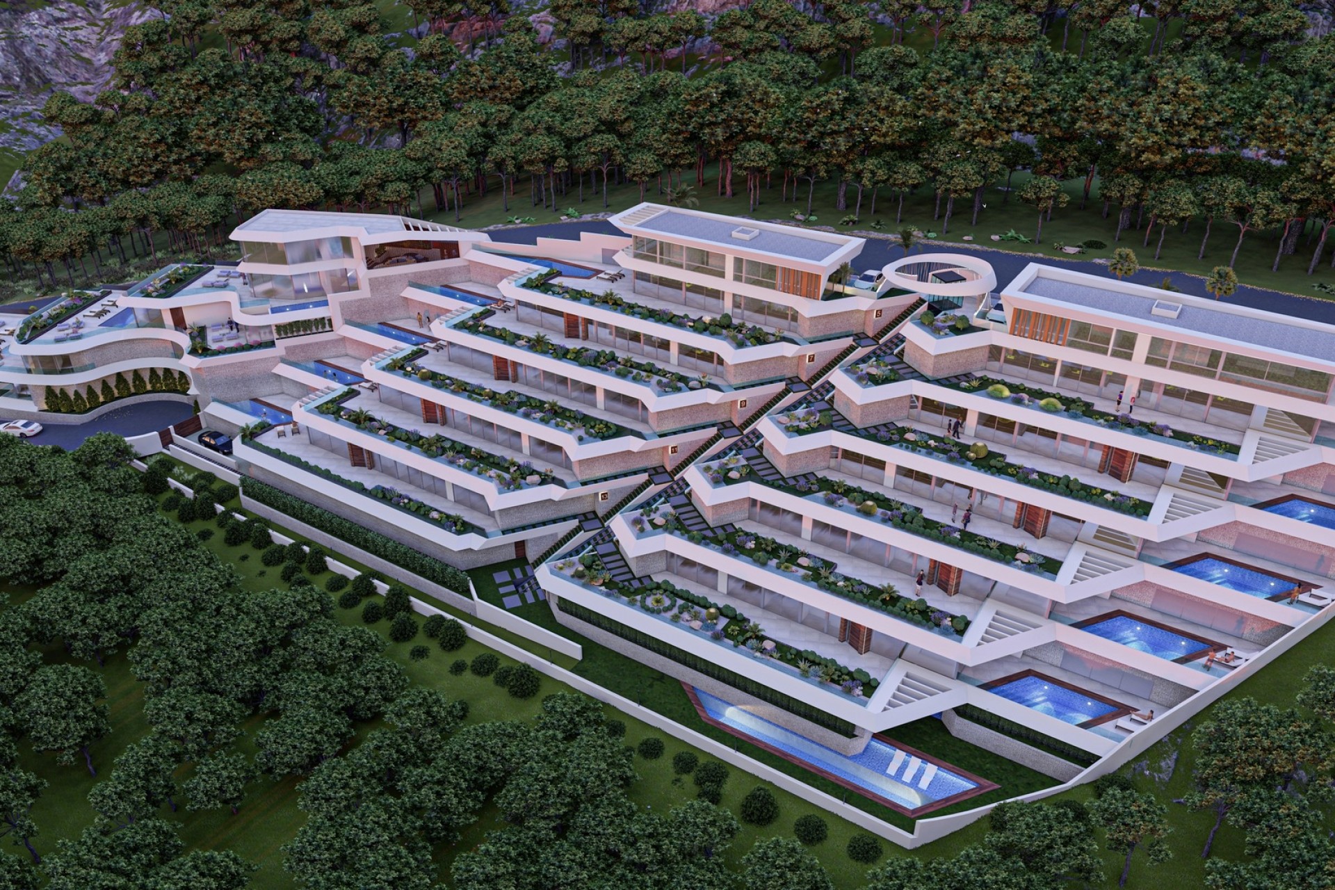 Nouvelle construction - Attique -
Pueblo Mascarat