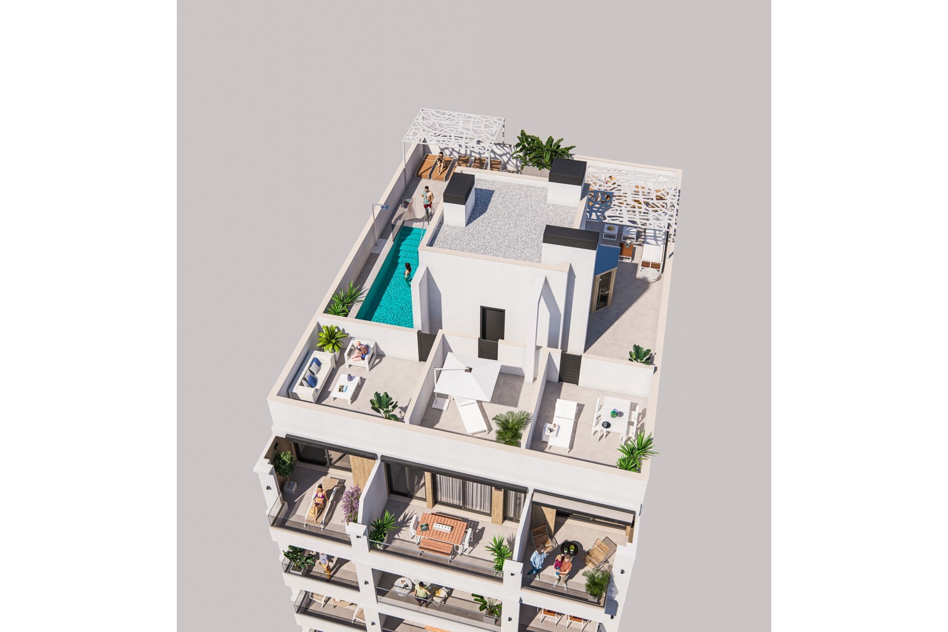 Nouvelle construction - Attique -
Torrevieja