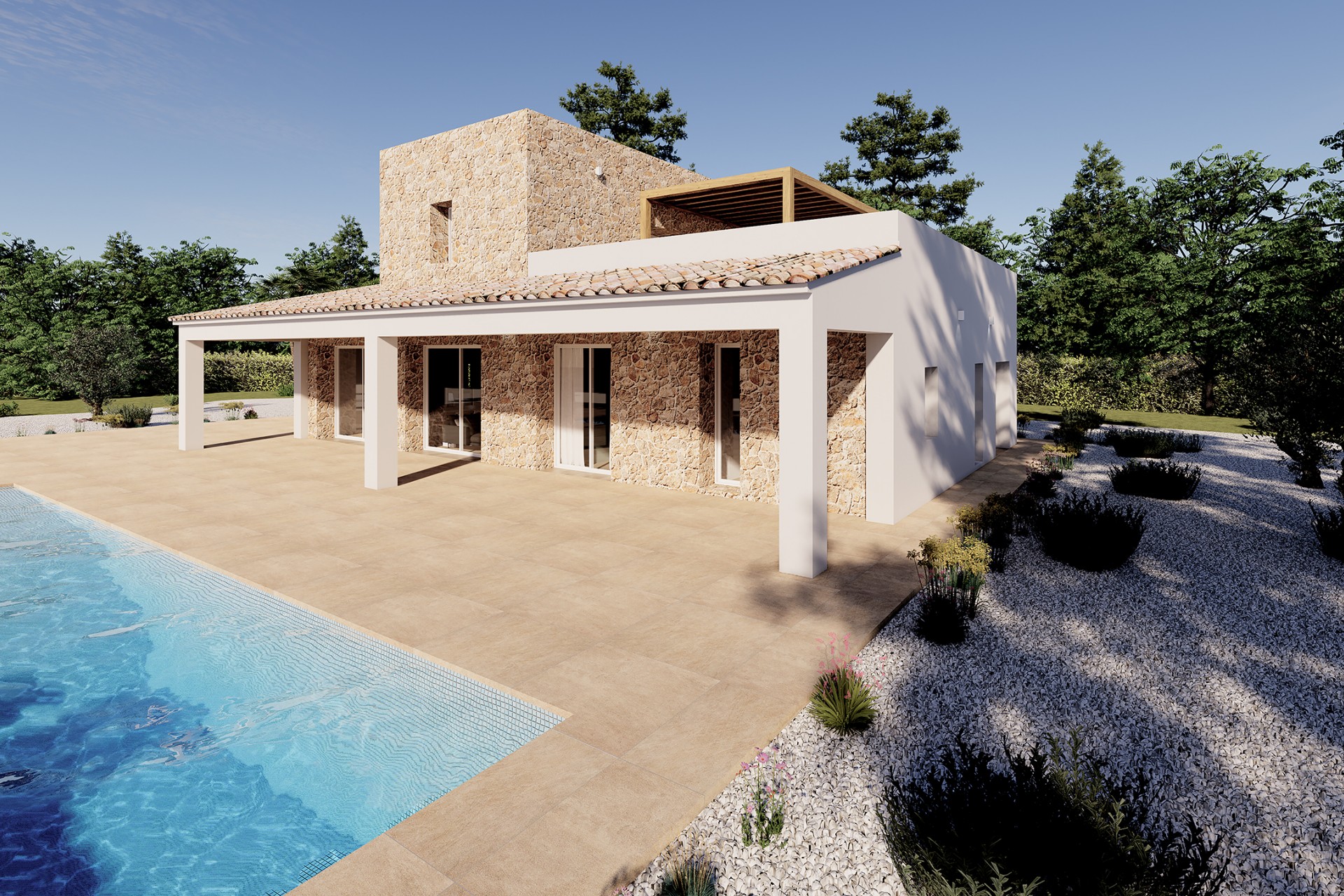 Nouvelle construction - Maison de campagne -
Benissa - Benissa pueblo