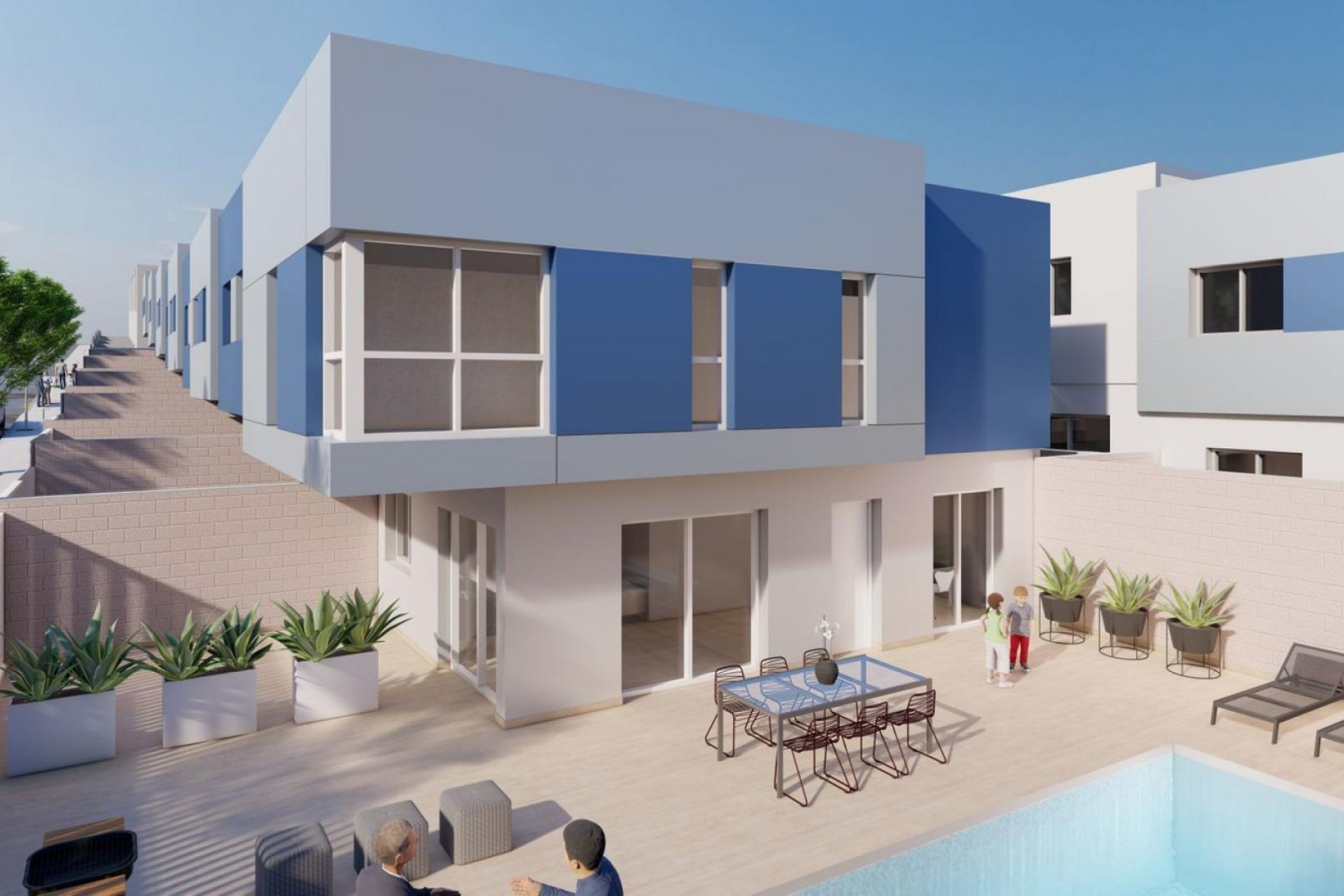 Nouvelle construction - Maison de ville -
Aspe