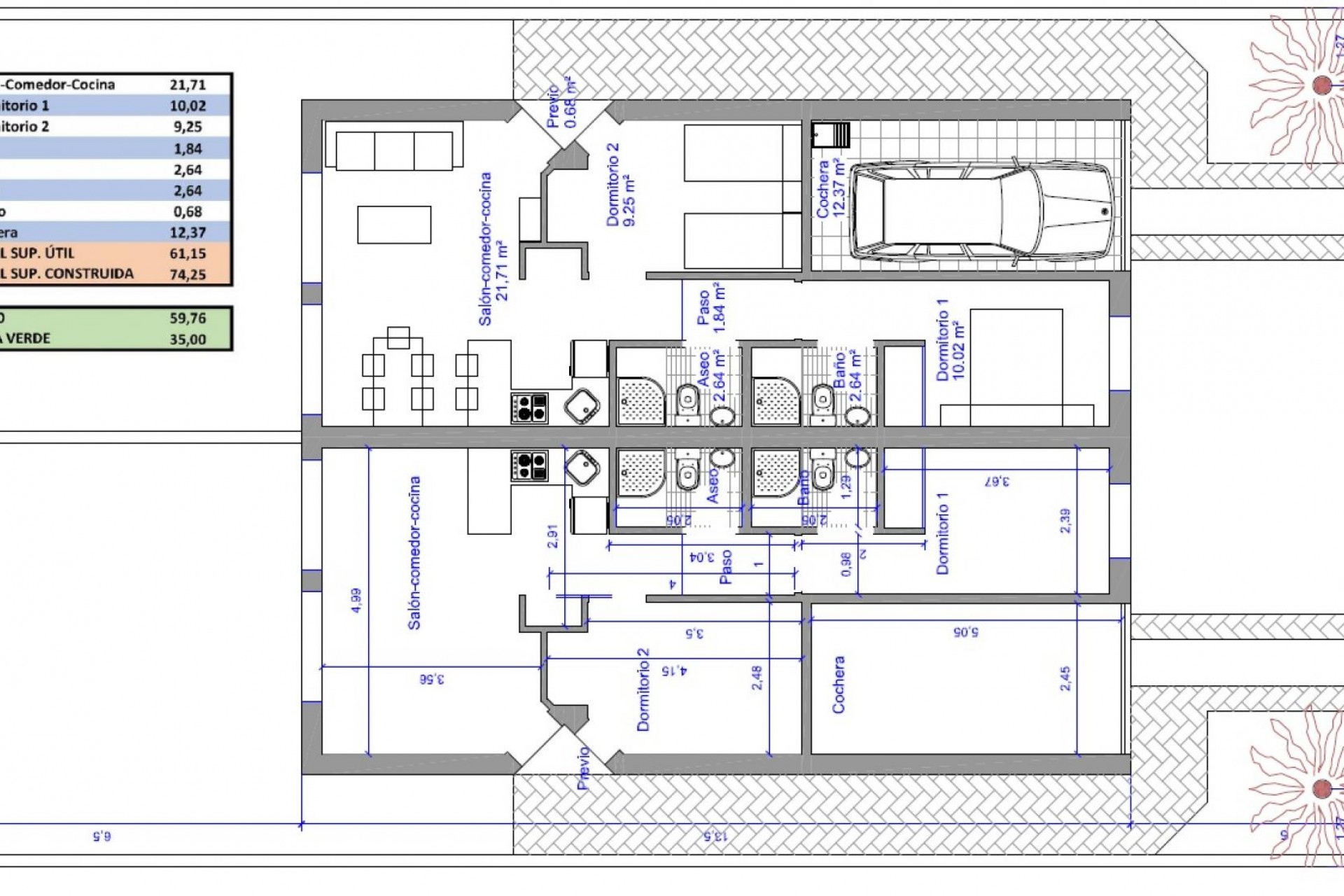 Nouvelle construction - Semi détaché -
Los Alcazares