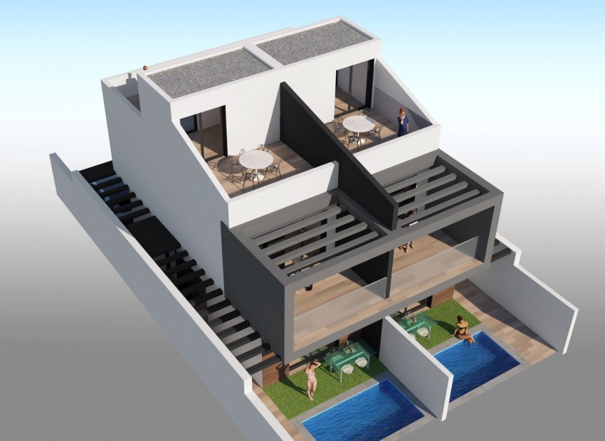 Nouvelle construction - Semi détaché -
San Javier