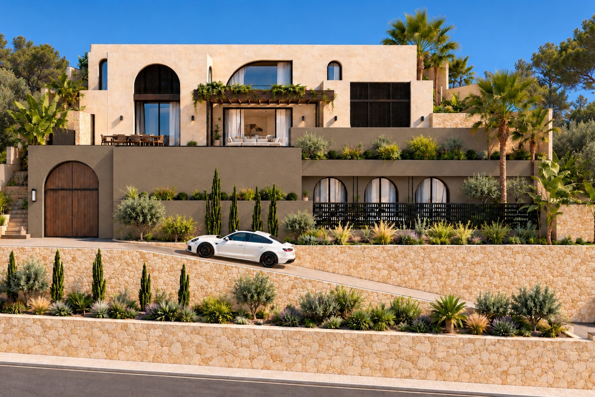 Nouvelle construction - Villa -
Moraira