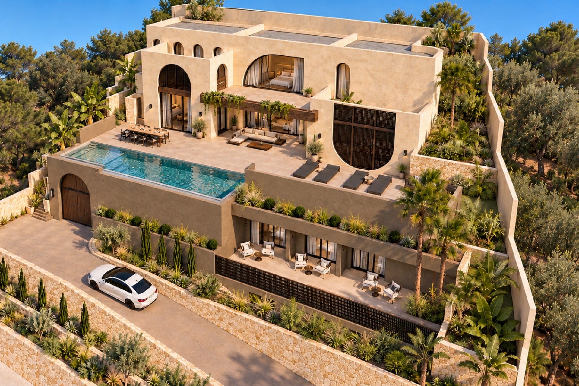Nouvelle construction - Villa -
Moraira