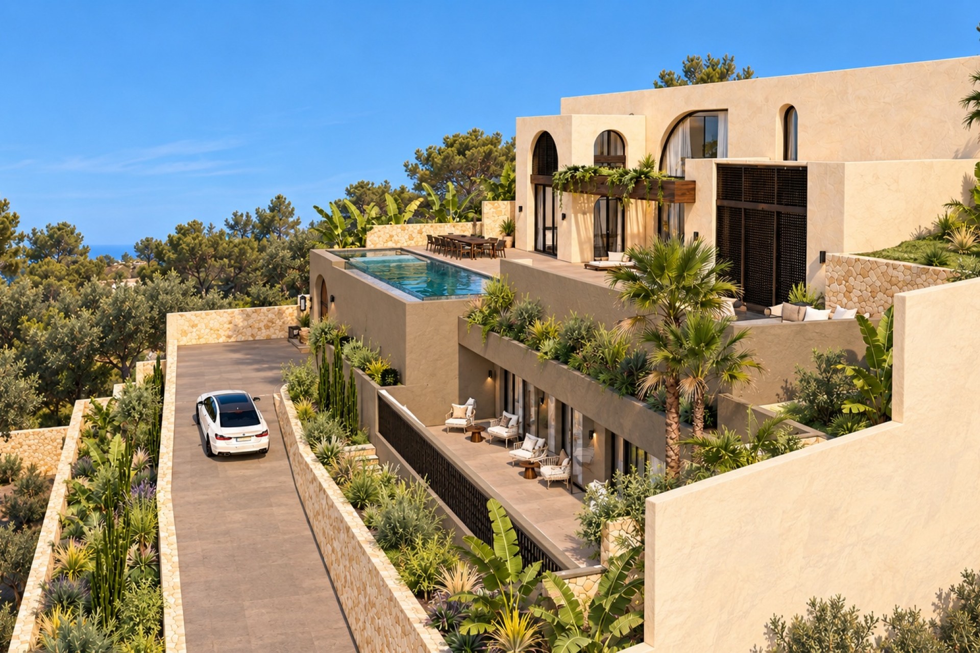 Nouvelle construction - Villa -
Moraira