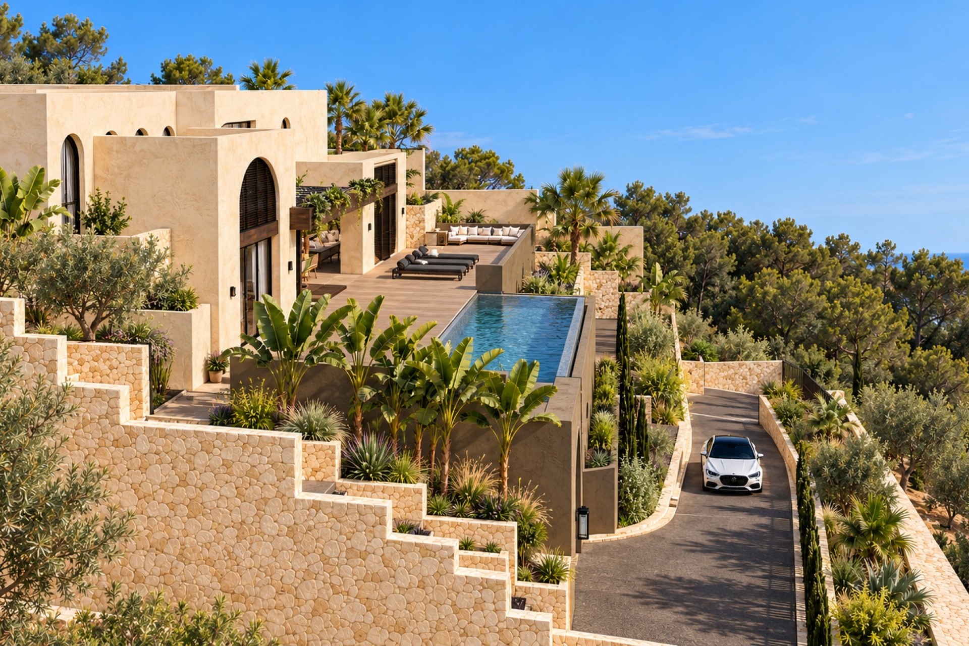 Nouvelle construction - Villa -
Moraira