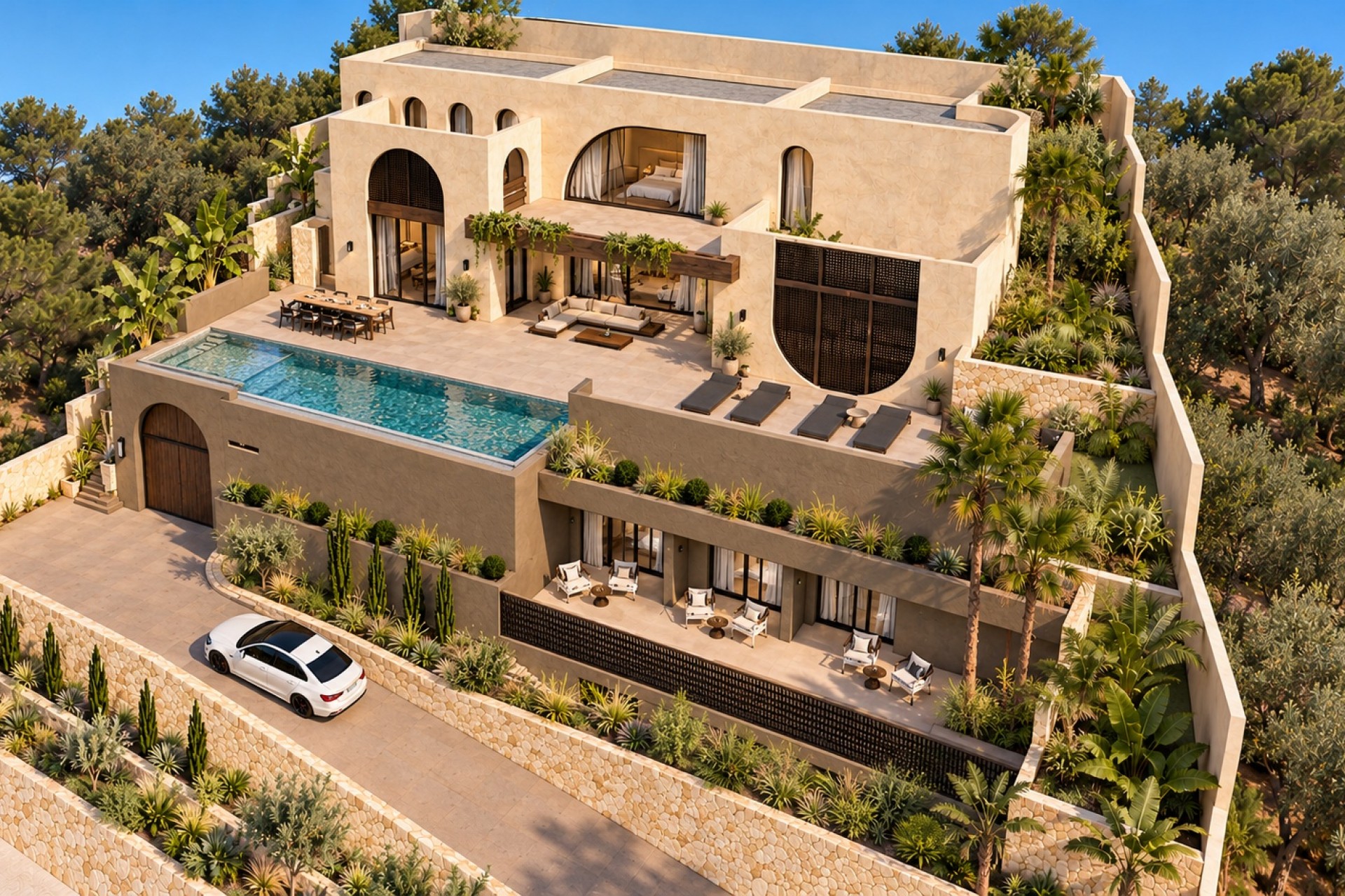 Nouvelle construction - Villa -
Moraira
