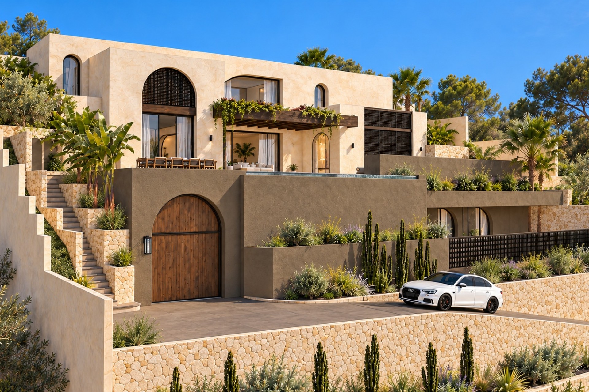 Nouvelle construction - Villa -
Moraira