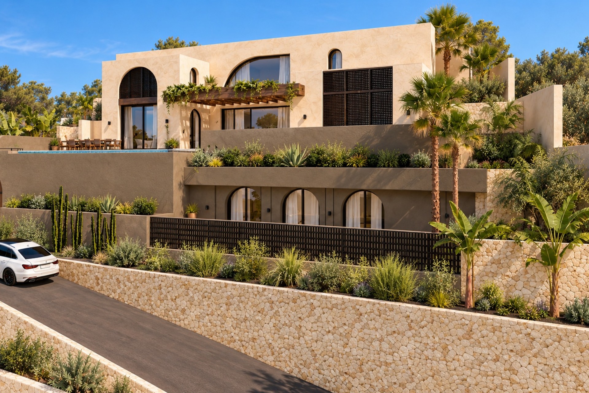 Nouvelle construction - Villa -
Moraira