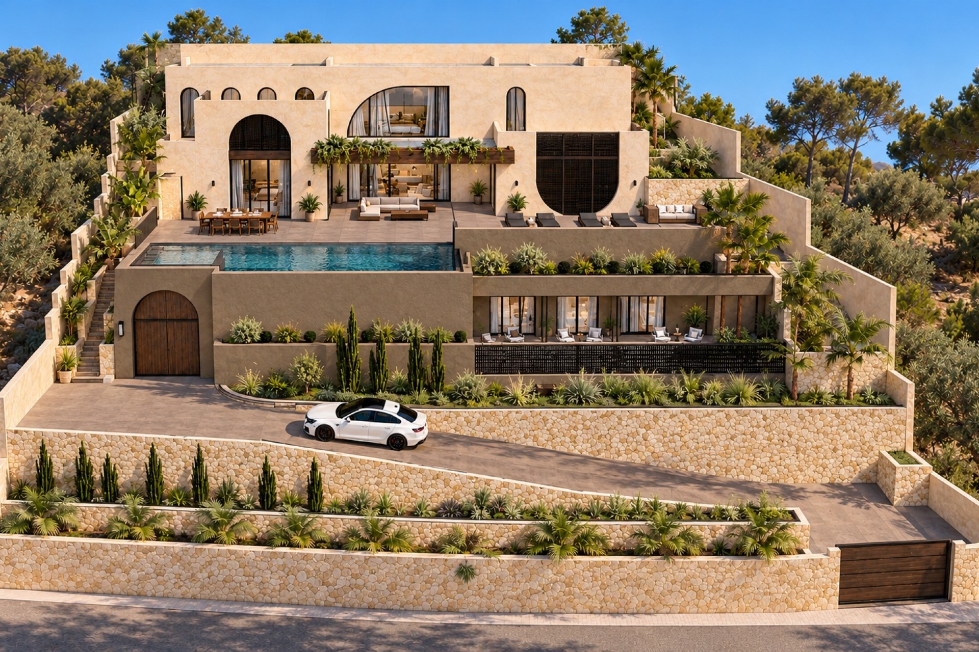 Nouvelle construction - Villa -
Moraira