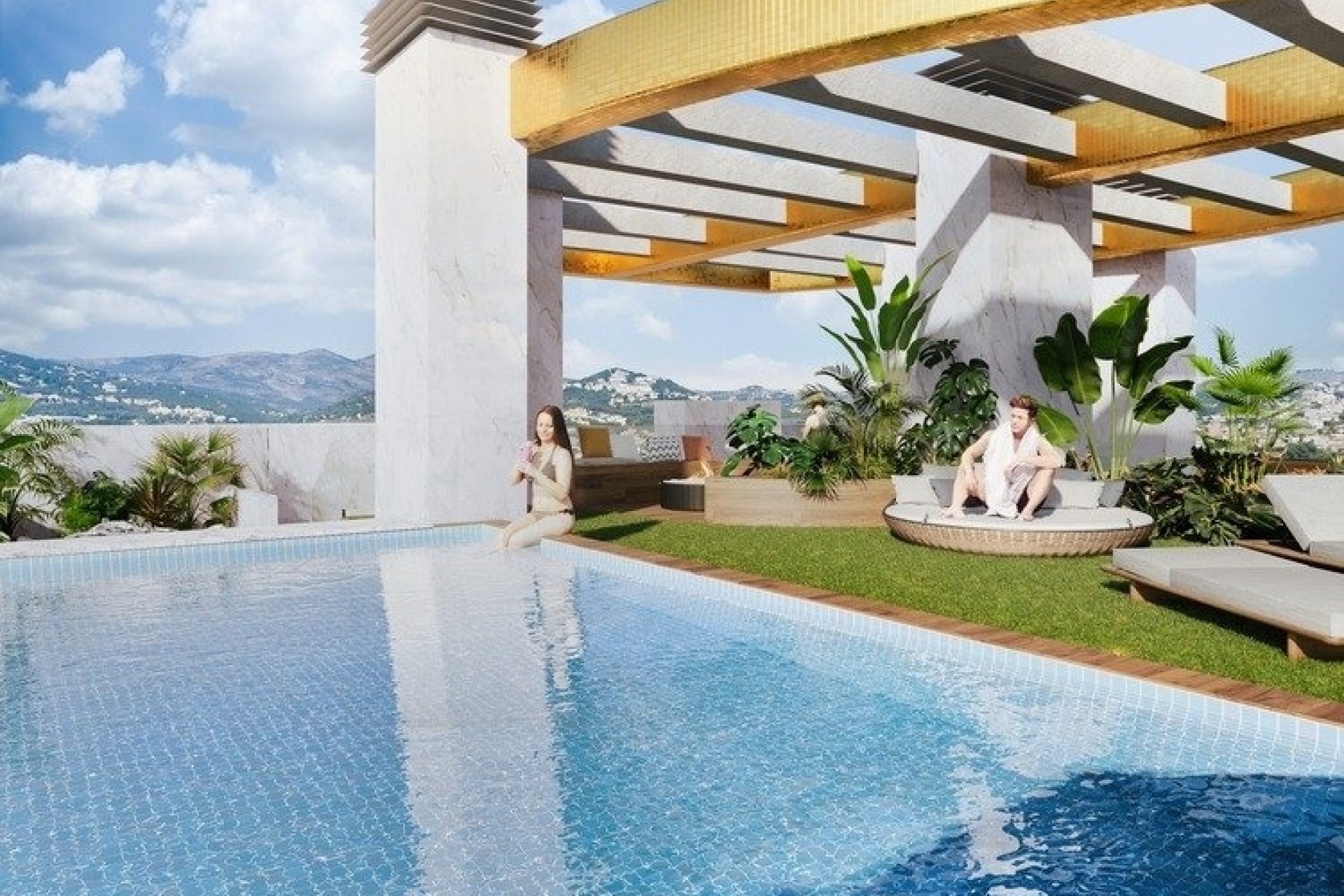 Nowe budownictwo - Apartament -
Calpe - Pla del mar
