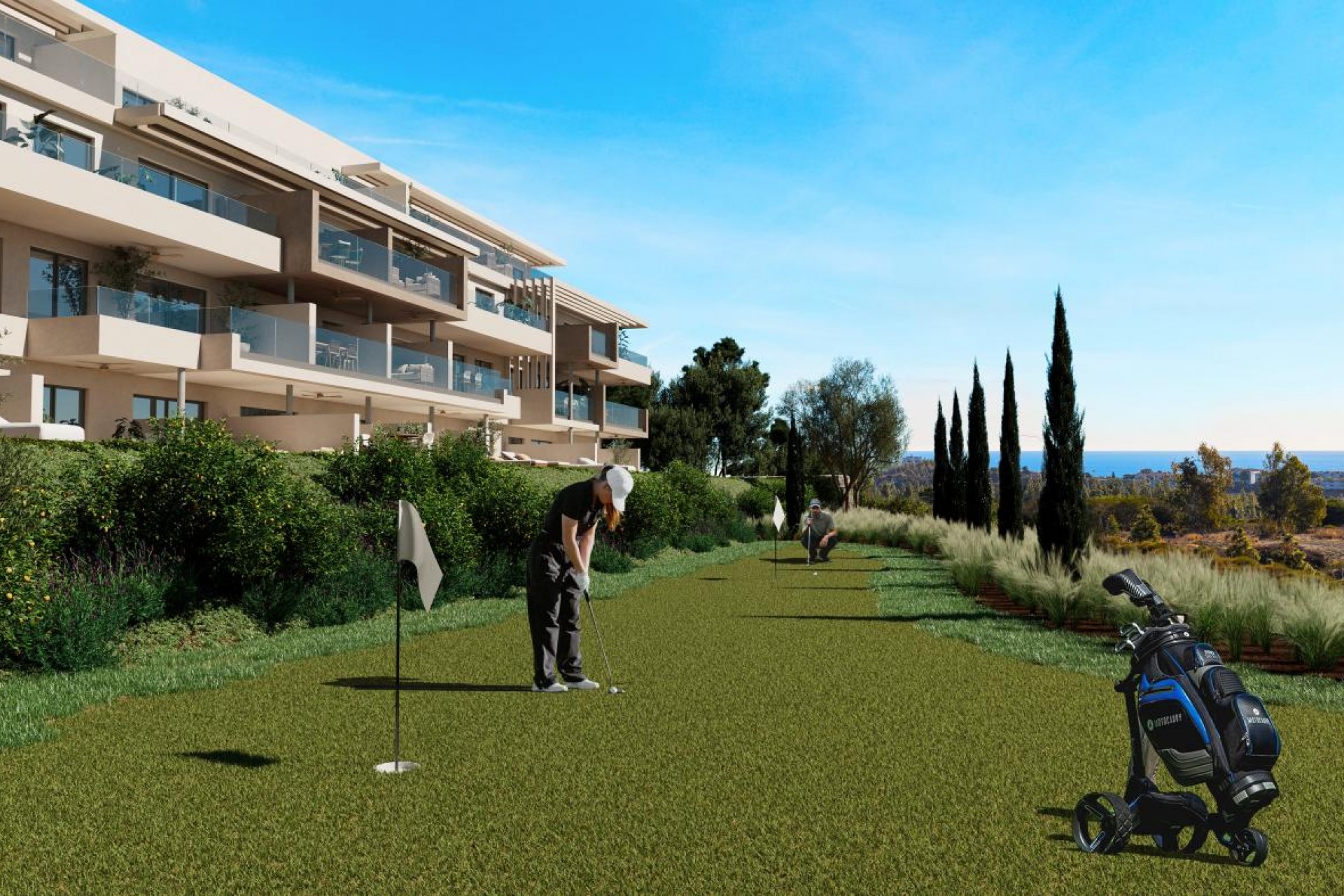 Nowe budownictwo - Apartament -
Las Lagunas de Mijas