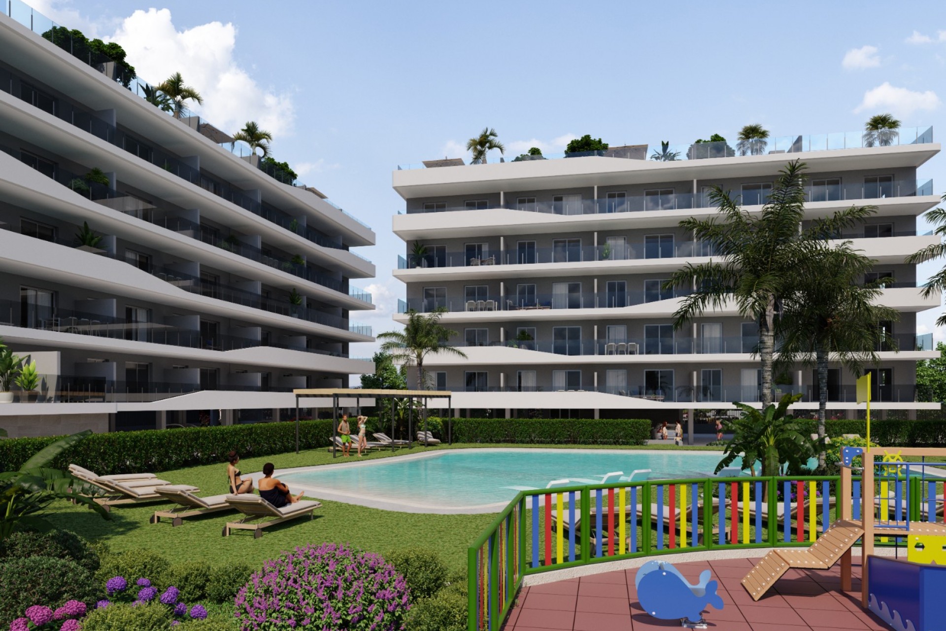 Nowe budownictwo - Apartament -
Santa Pola