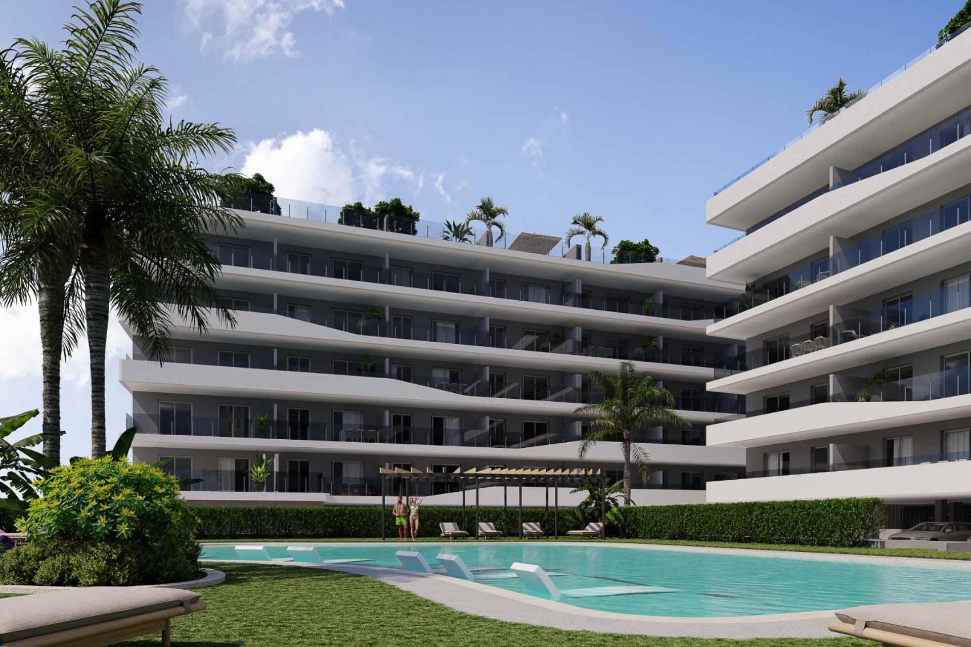 Nowe budownictwo - Apartament -
Santa Pola