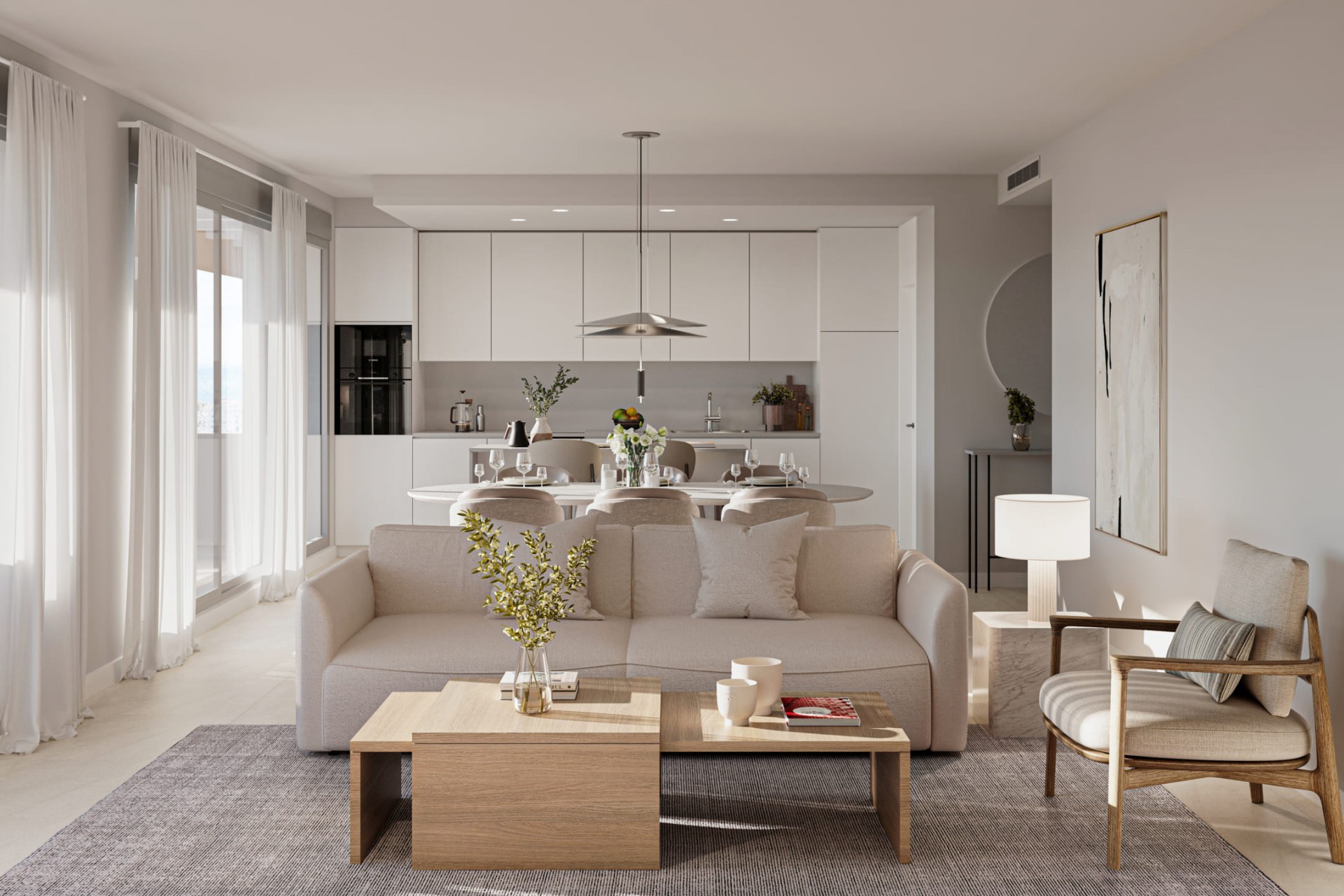 Nowe budownictwo - Apartament -
