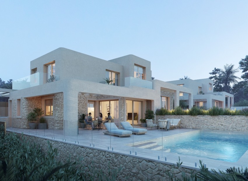 Nowe budownictwo - Bliźniak wolnostojący -
Moraira - Paichi