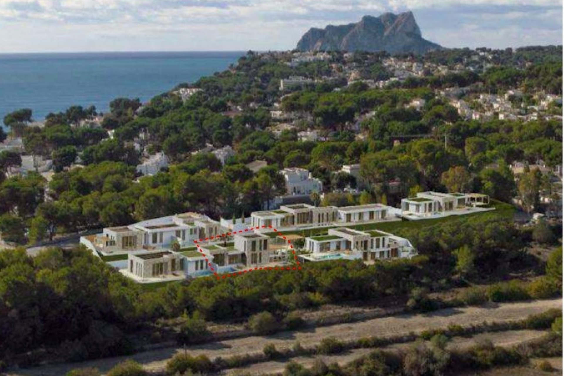 Nowe budownictwo - Bliźniak wolnostojący -
Moraira - Pinar del Advocat - Cometa