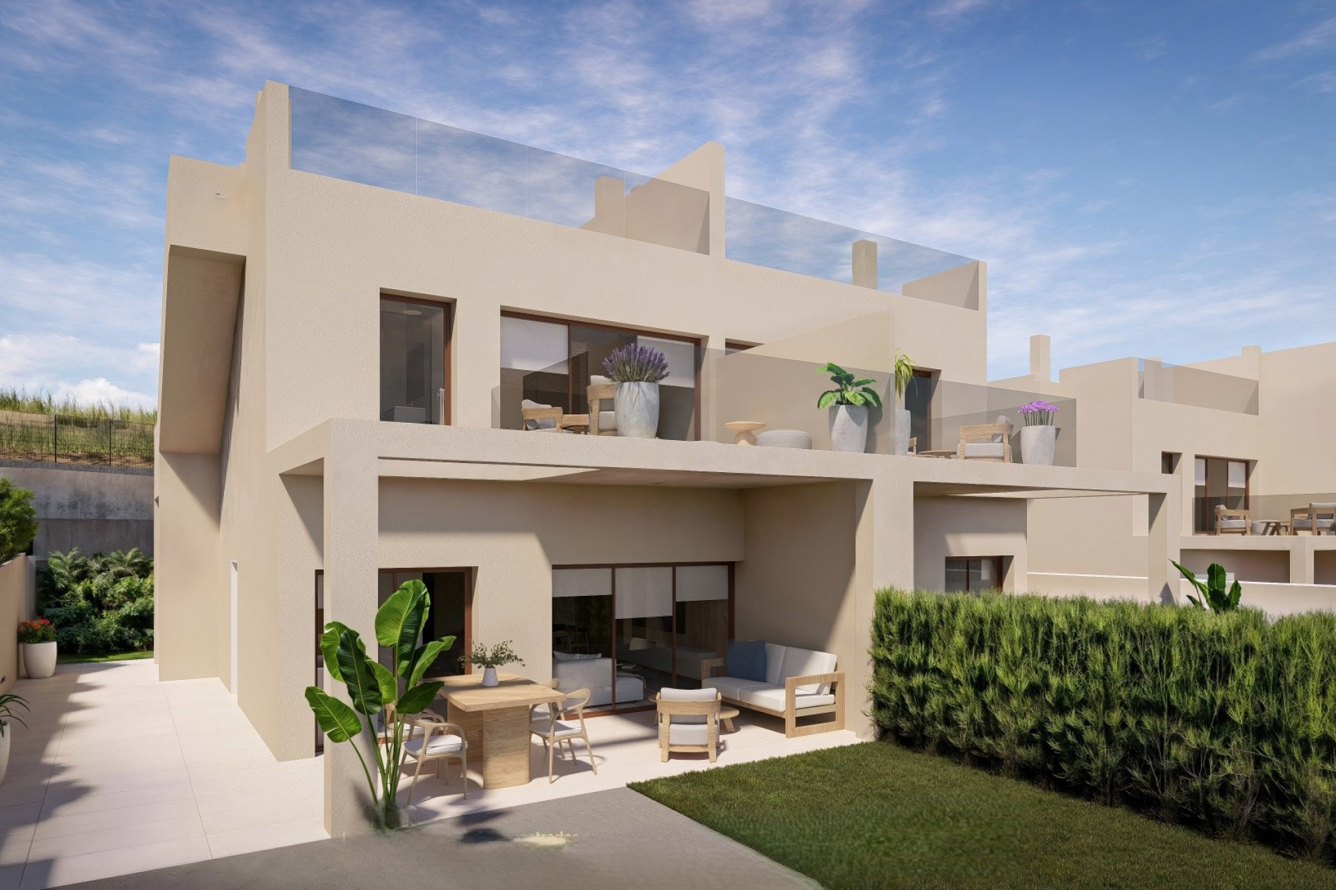 Nowe budownictwo - Bliźniak wolnostojący -
Murcia - Corvera Golf