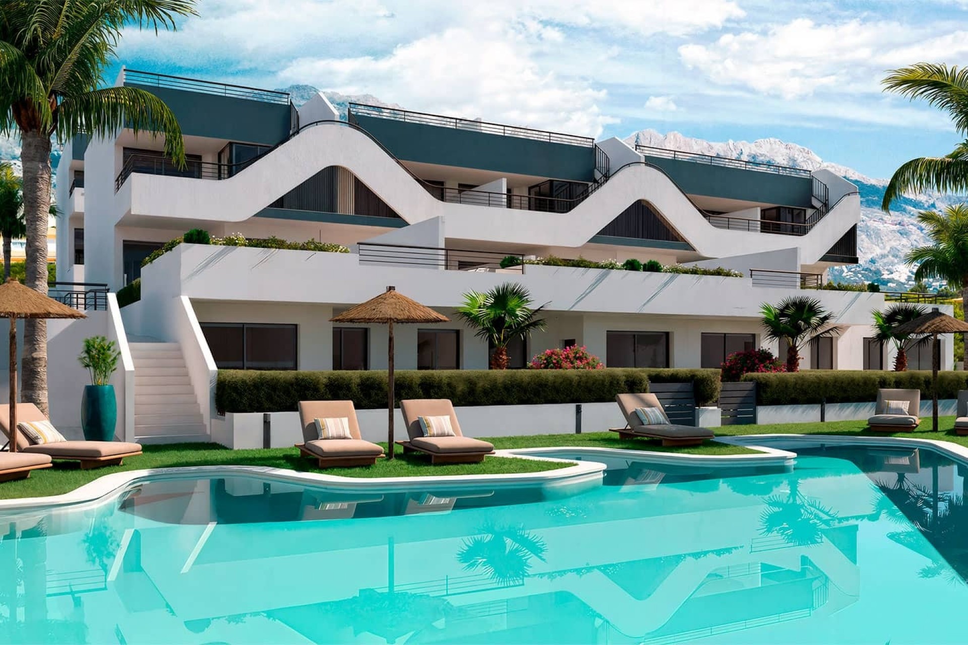 Nowe budownictwo - Bungalow -
Alfaz del Pi