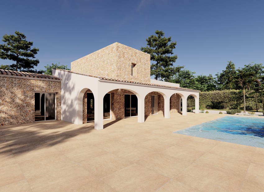 Nowe budownictwo - Dom wiejski -
Benissa - Benissa pueblo