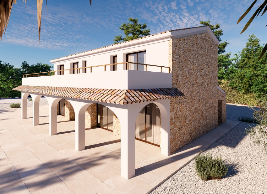 Nowe budownictwo - Dom wiejski -
Benissa - Benissa pueblo