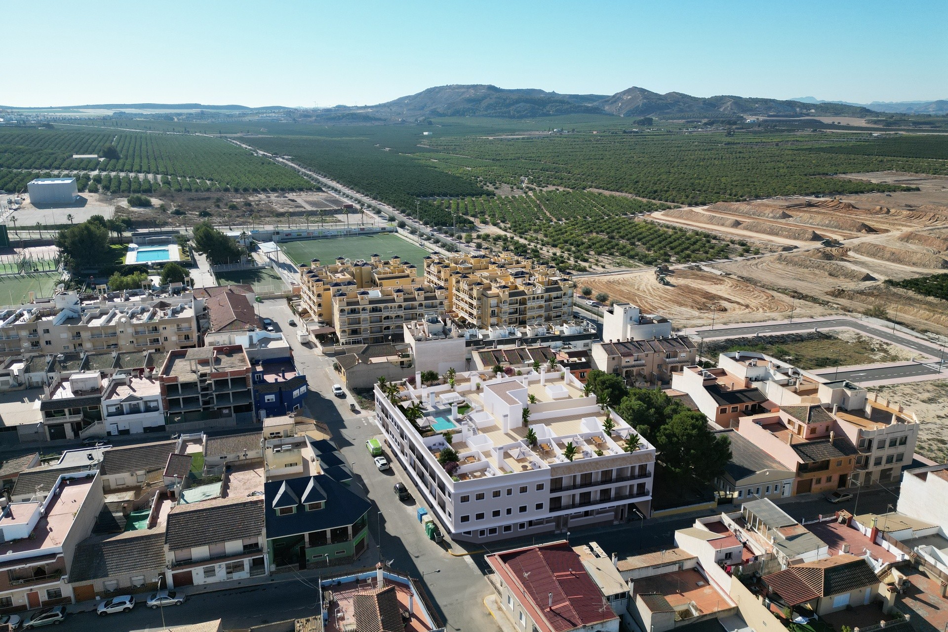 Nowe budownictwo - Penthouse -
Algorfa