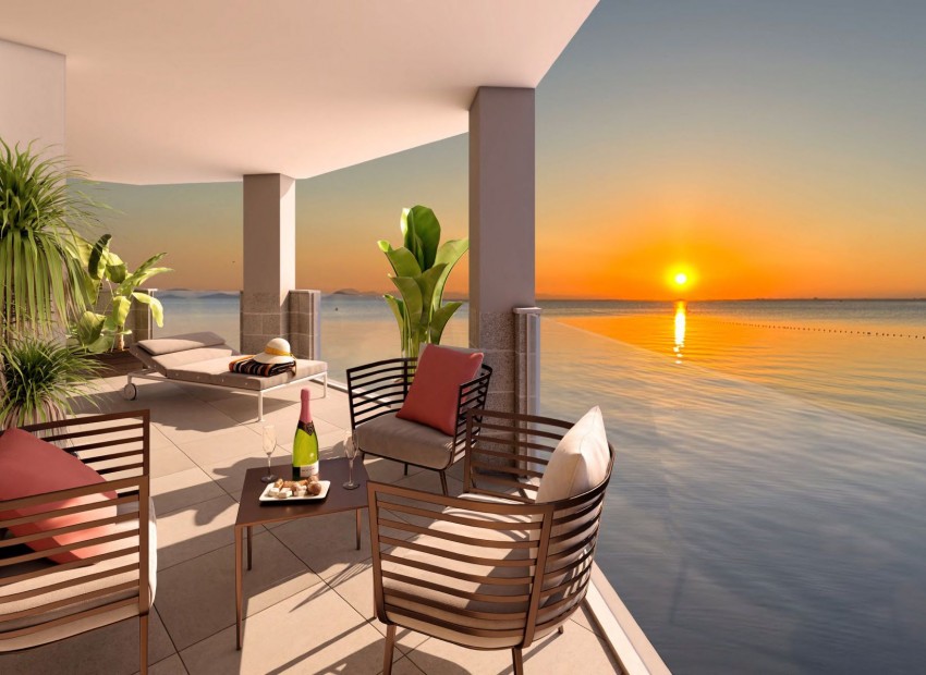 Nowe budownictwo - Penthouse -
La Manga del Mar Menor