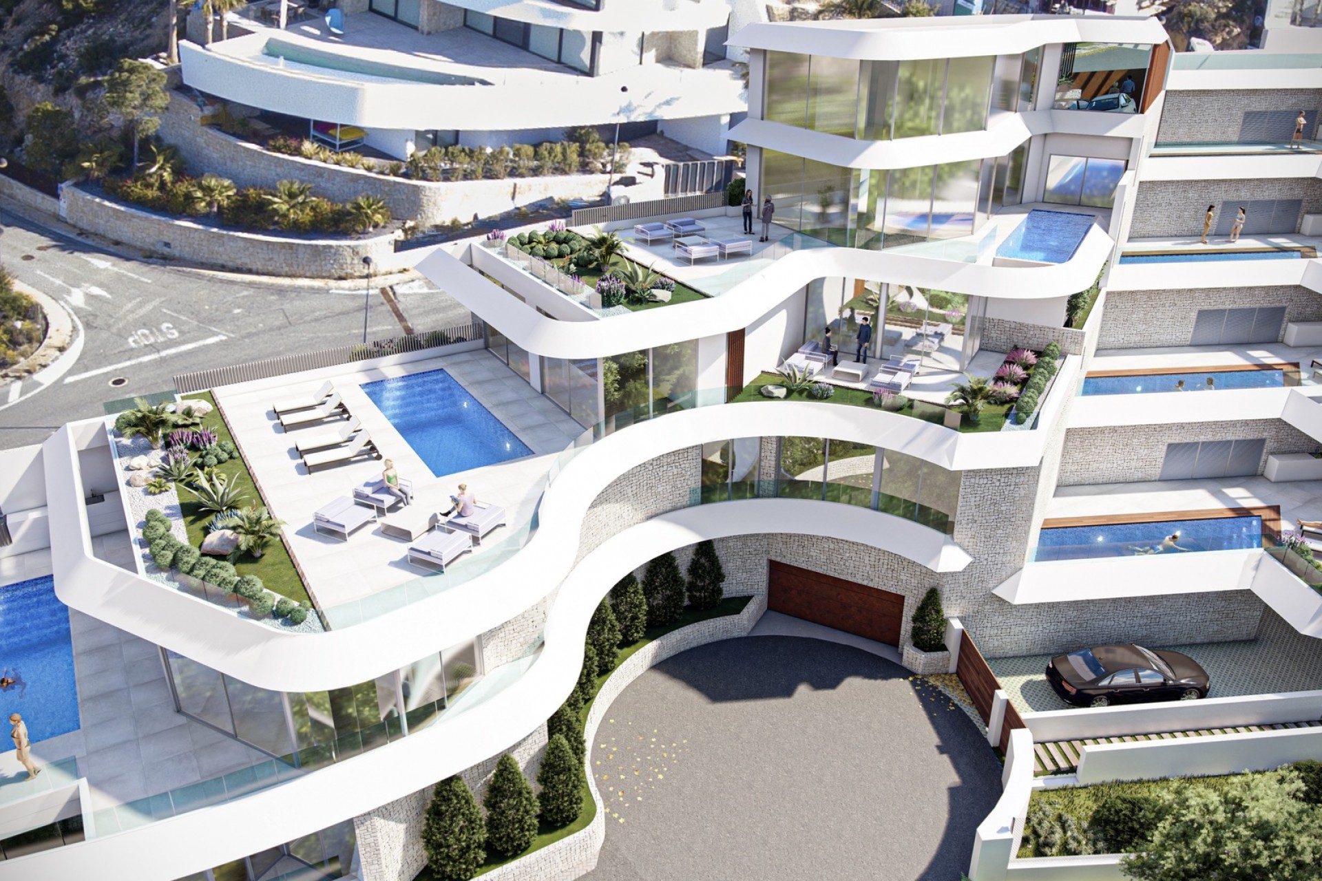 Nowe budownictwo - Penthouse -
Pueblo Mascarat