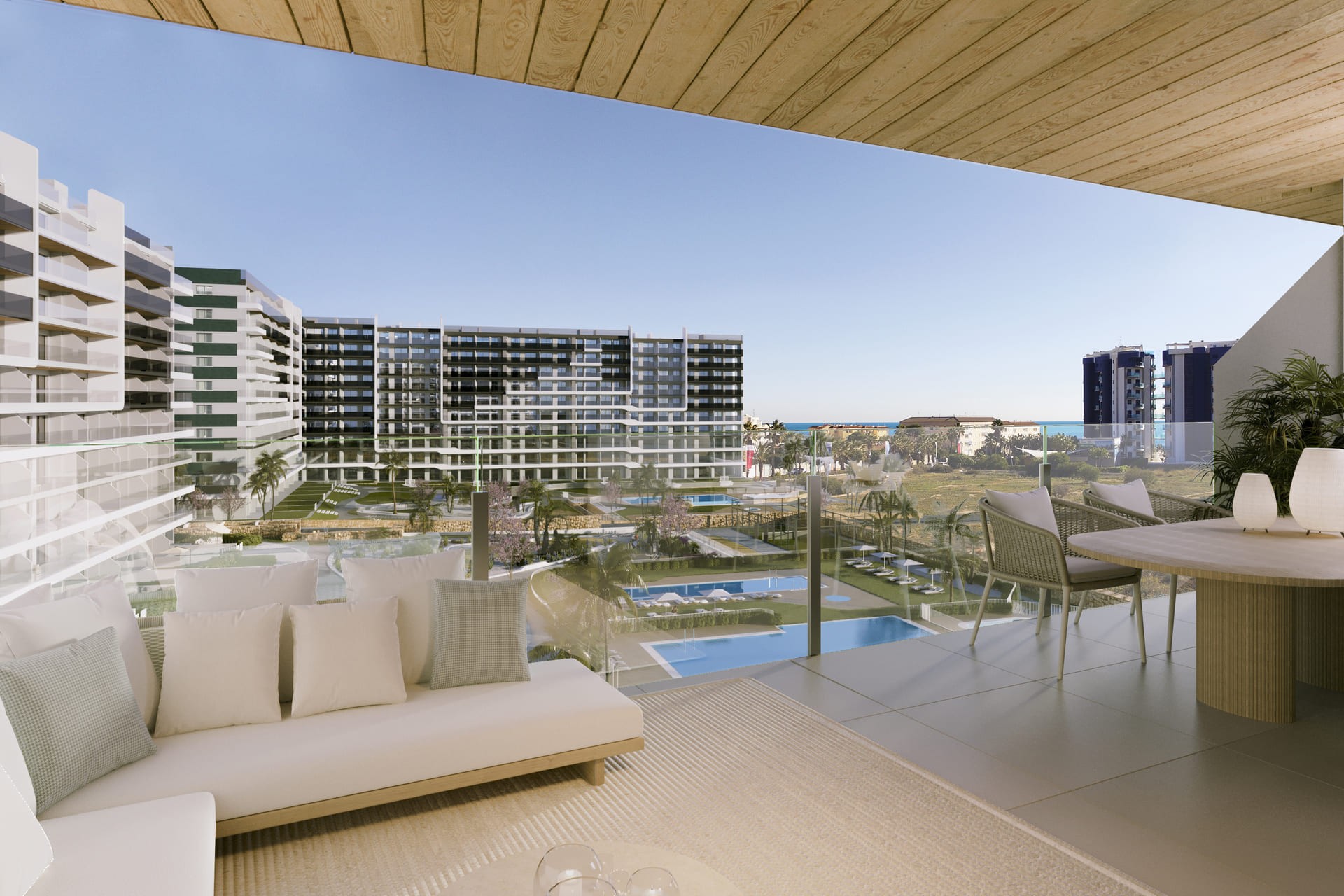 Nowe budownictwo - Penthouse -
Punta Prima