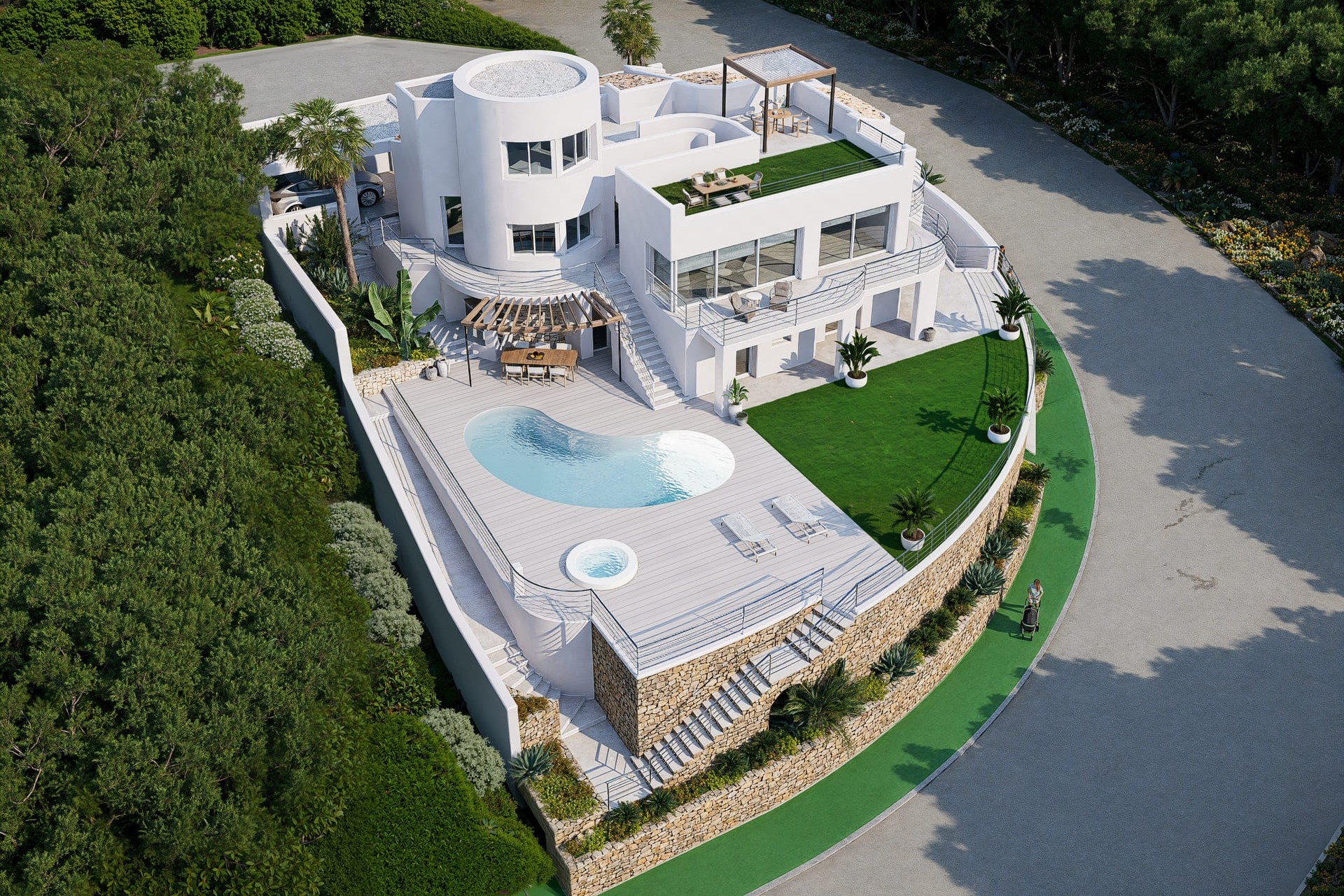 Nowe budownictwo - Willa -
Altea