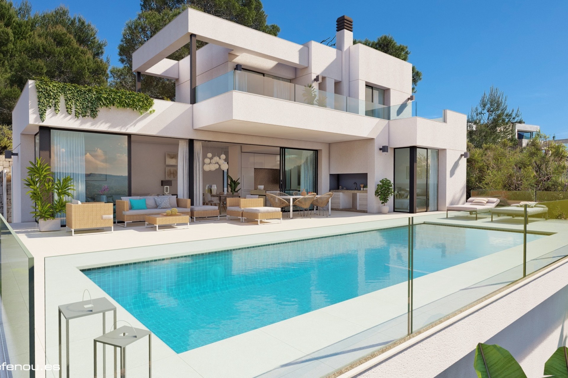 Nowe budownictwo - Willa -
Calpe - Empedrola II