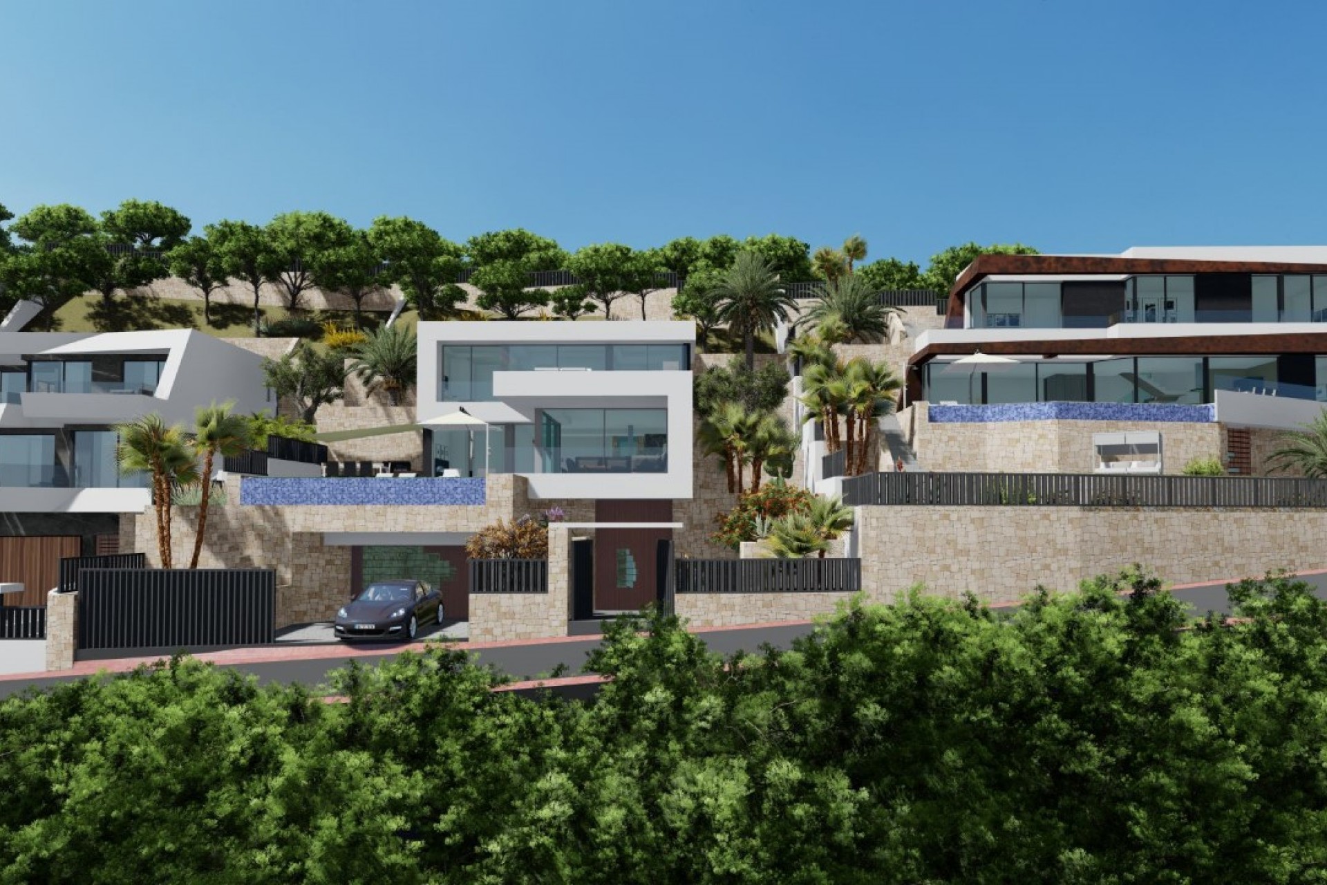 Nowe budownictwo - Willa -
Calpe
