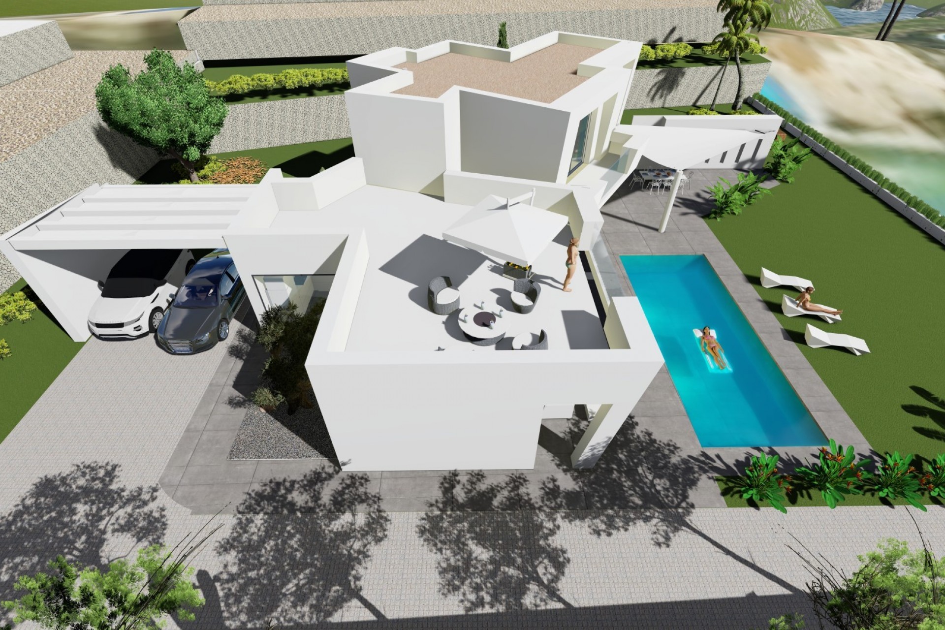 Nowe budownictwo - Willa -
Calpe