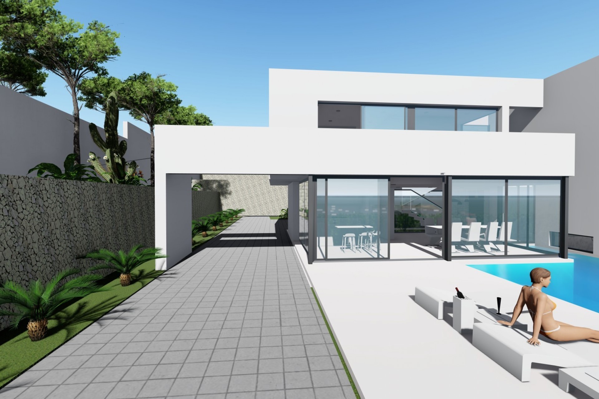 Nowe budownictwo - Willa -
Calpe