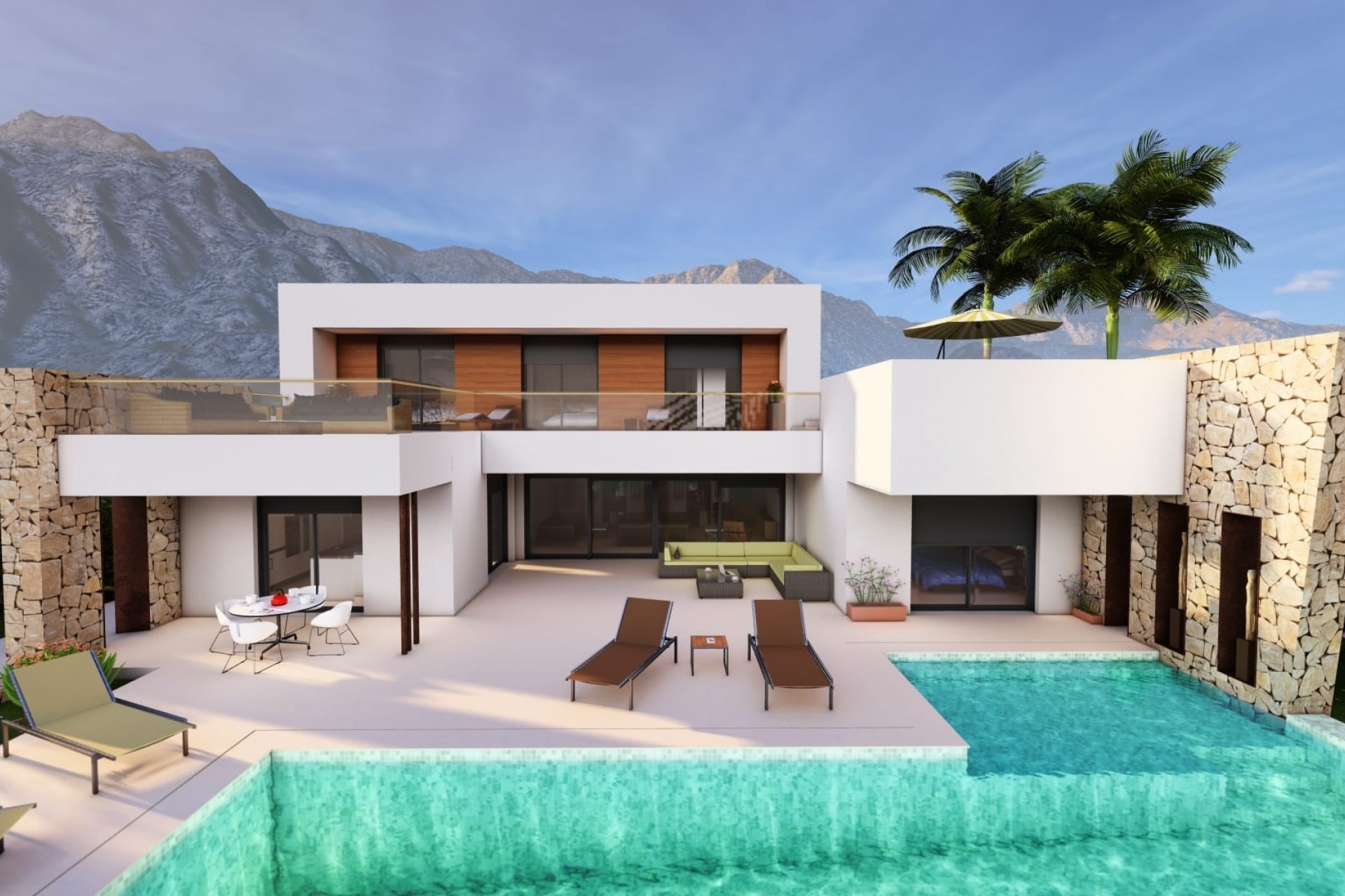 Nowe budownictwo - Willa -
Moraira - Benimeit - Tabaira