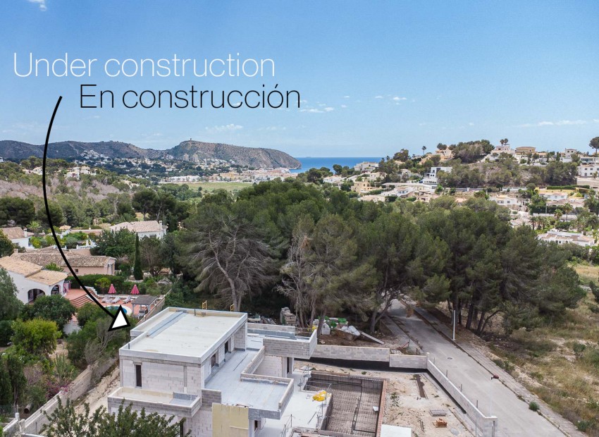 Nowe budownictwo - Willa -
Moraira - La Sabatera