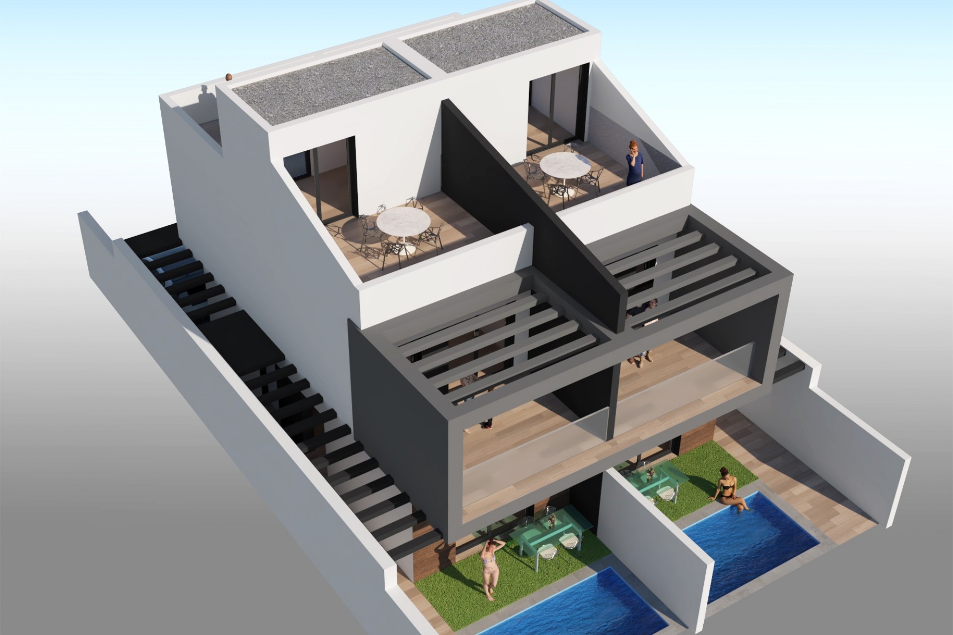 Nueva construcción  - Adosado -
San Javier