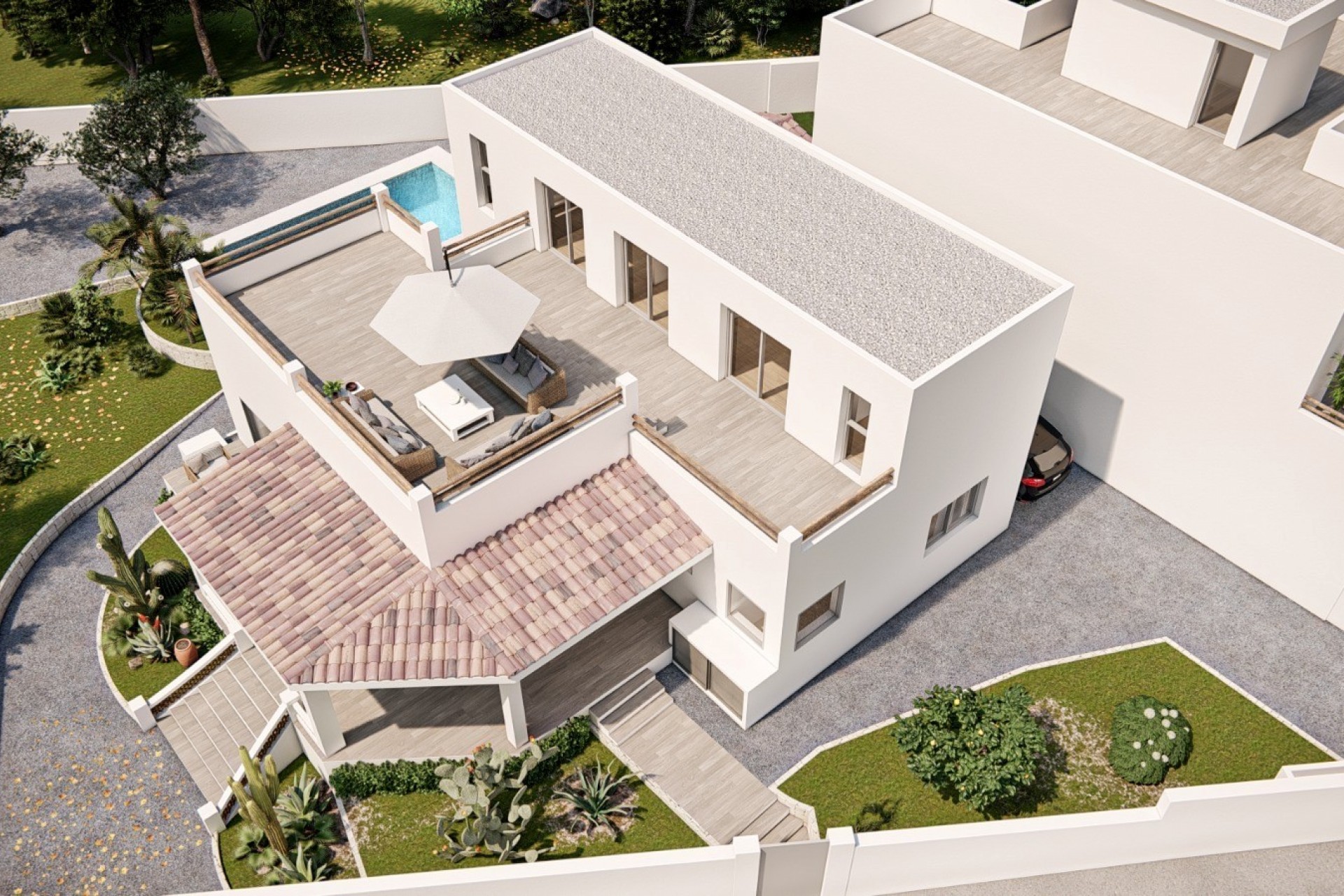 Nueva construcción  - Villa -
Albir