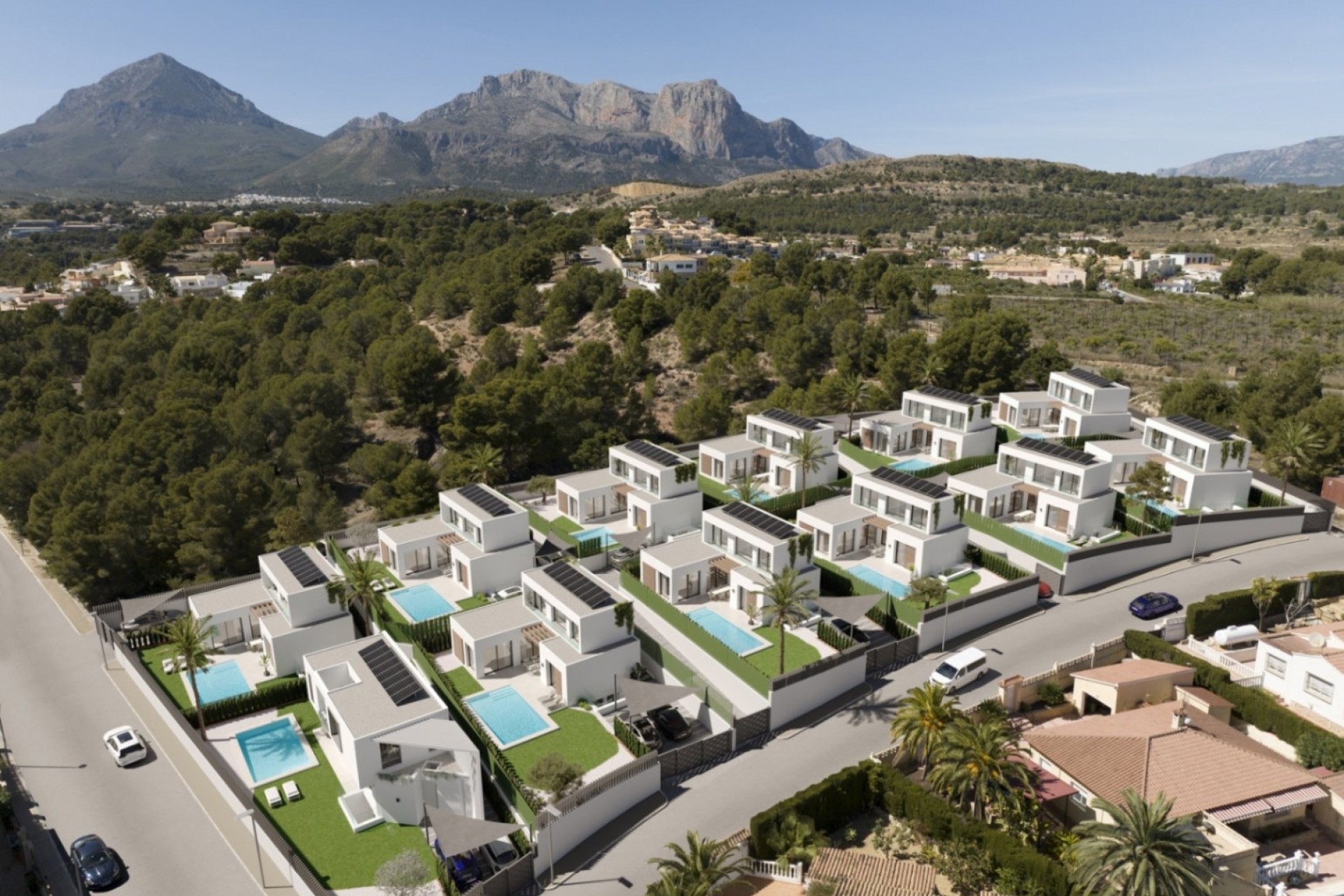 Nueva construcción  - Villa -
Alfaz del Pi - Centro