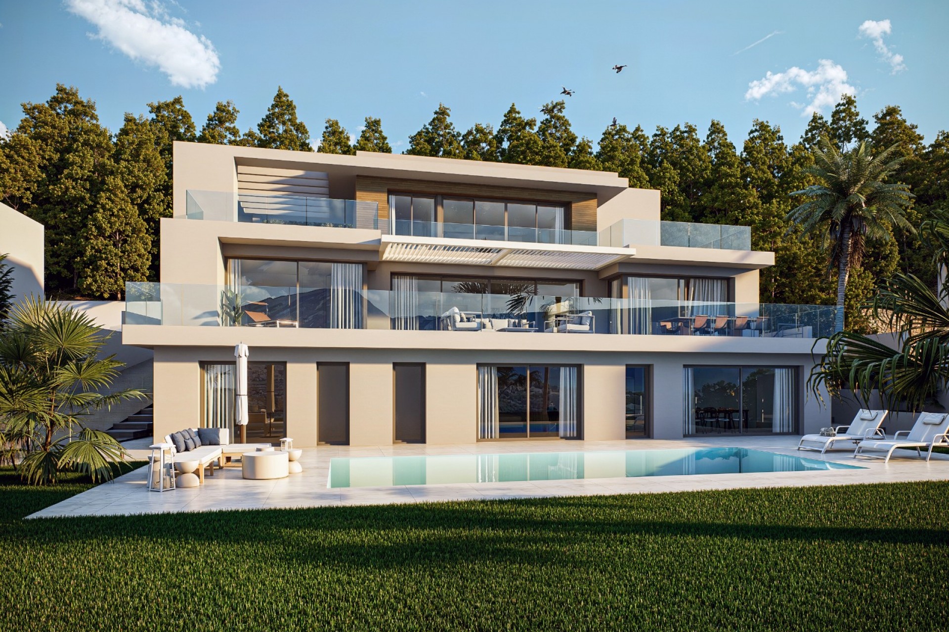 Nueva construcción  - Villa -
Altea