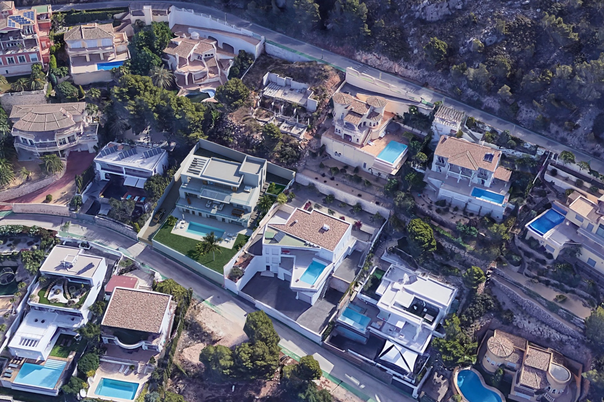 Nueva construcción  - Villa -
Altea