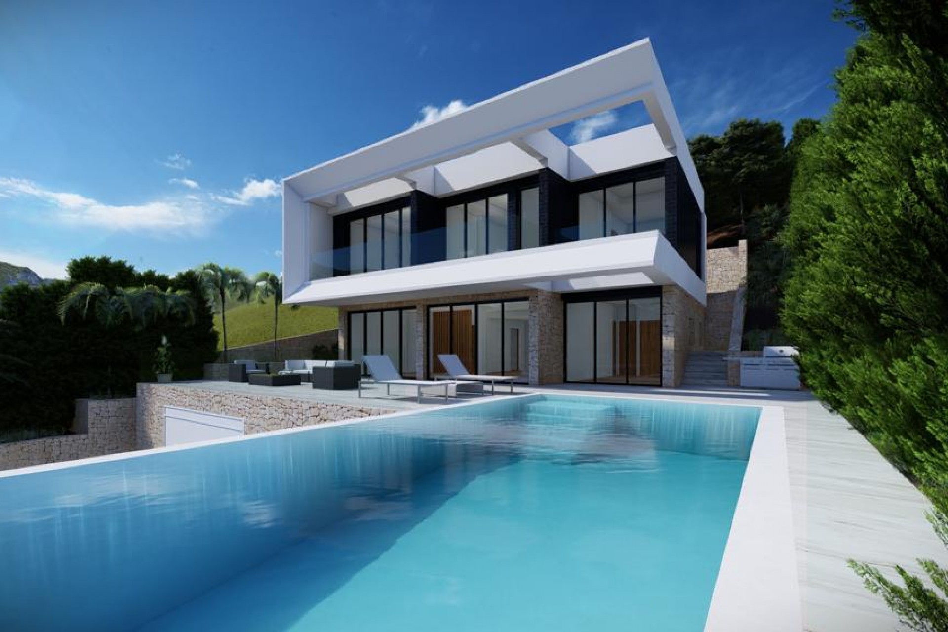 Nueva construcción  - Villa -
Altea